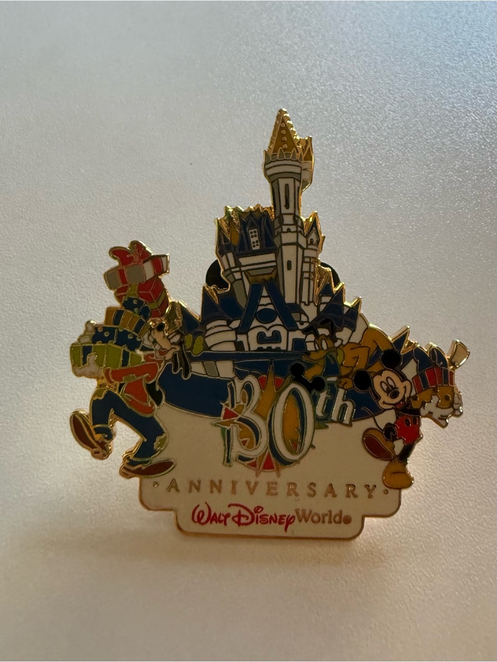 Walt Disney World 30th Anniversary Cinderella Castle Pin